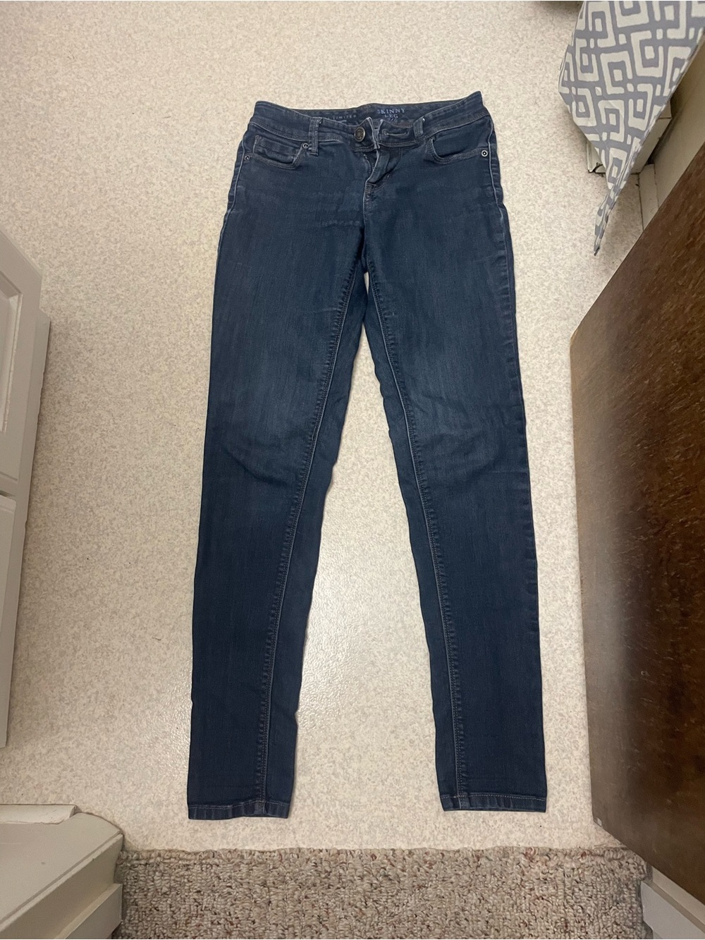 The Limited Dark Navy Skinny Jeans